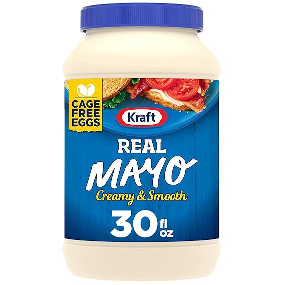 Kraft Real Mayo, 30 fl oz Jar (3 jars)