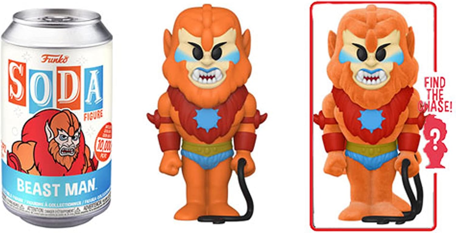 Masters of the Universe Beastman Vinyl Soda Figure
