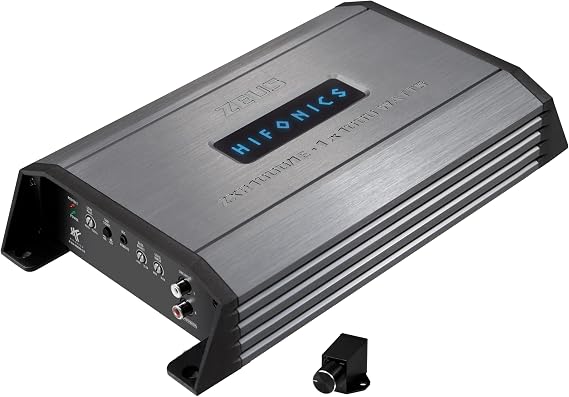 HiFonics ZXR1000/1E - 1-Channel Class D Premium Digital Compact Amplifier with 1000 Watt RMS ZEUS EXPANSION SERIES