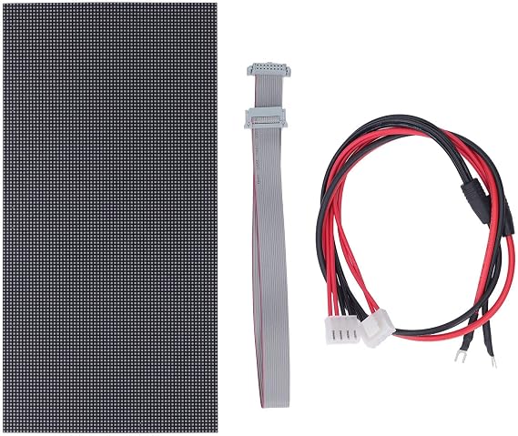 Flexible LED Panel, 208x104 Pixels Full Color Indoor LED Matrix Panel for Hotel KTV Bar DC5V