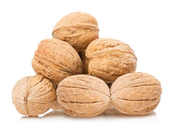 Raw California Walnuts In Shell 4 lbs -Premium Quality Whole & Unsalted Walnuts By We Got Nuts Natural Healthy Snack For The Whole Family Oil-Free & Diet-Friendly Flavor Air-Tight Resealable Bag Package