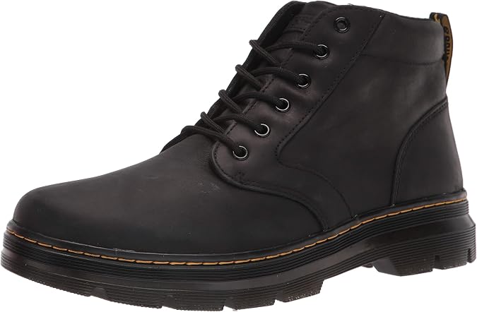 Dr.  Martens Unisex Lace Fashion Boot, Black Wyoming, 14 US Men