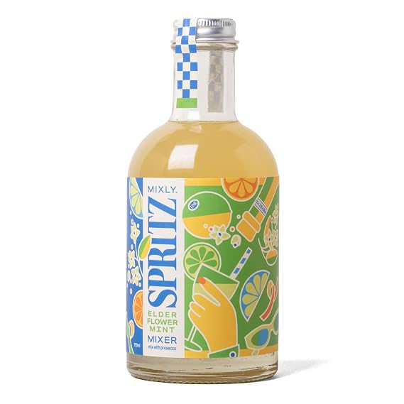 Mixly Elderflower Mint Spritz Mixer