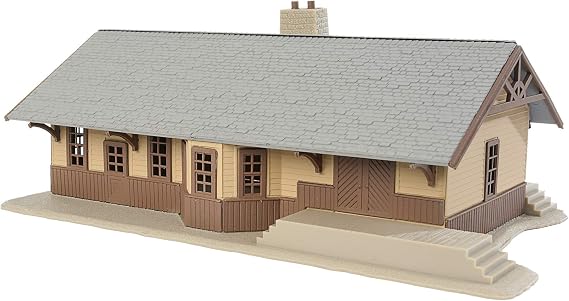 Walthers Trainline Iron Ridge Station 931-904 HO Scale Model Railroad - Structure Kit