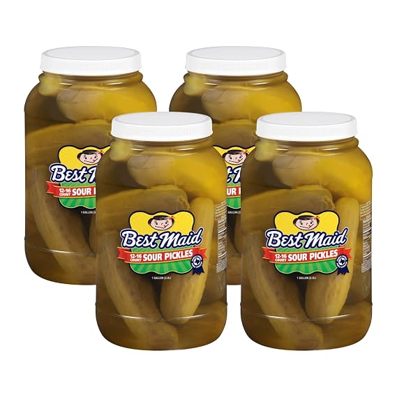 Sour Pickles 1 Gallon (4 Pack)