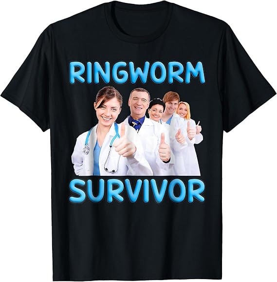 Ringworm Survivor Funny Oddly Specific Dank Meme T-Shirt