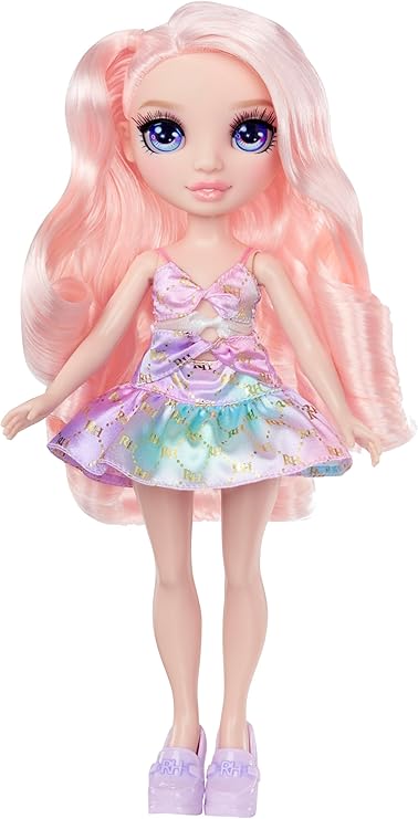 Rainbow High My Fashion Style Bella, Pink 11" Fashion Doll with Statement Outfit, Stylish Handbag, Great Toy Gift for Girls Kids Ages 4-12 Years