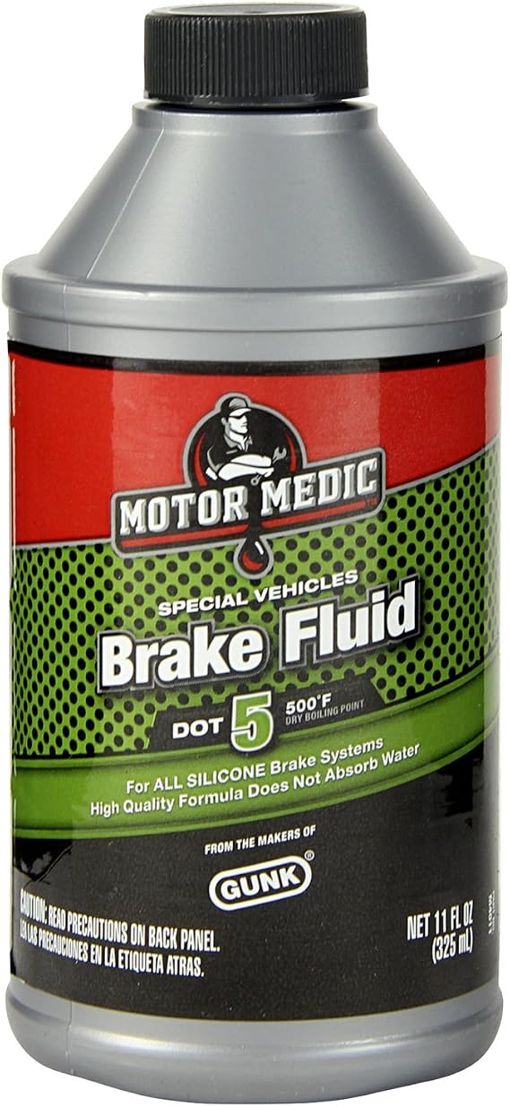 Niteo Motor Medic M4011/12 DOT 5 Brake Fluid - 11 oz.
