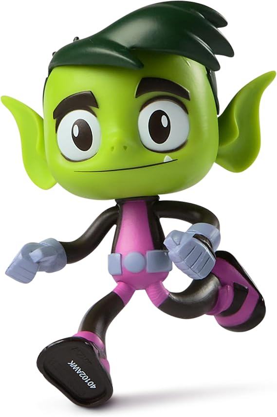 DC Comics Teen Titans Go! Twisty Titans, Beast Boy, Flexible Action Figure, Kids Toys for Boys and Girls 4 and Up