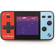 LEXIBOOK, Cyber Arcade Pocket, Portable handheld game console, 150 games, 1.8" colour LCD screen, gaming toy for kids, blue/red, JL1895LXB