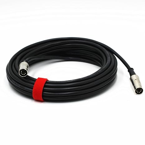Premium Replacement Speaker Link Cable for Edifier S1000MKII/S2000MKIII/S350DB/S360DB | 5-Core MIDI Primary-Secondary Audio Wire | shielded audio interconnect | Alloy Shielded Hi-Fi Cable (26.2ft/8m)