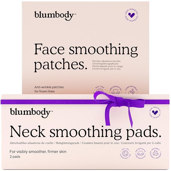 BLUMBODY Neck Wrinkle Patches and Forehead Wrinkle Patches Bundle