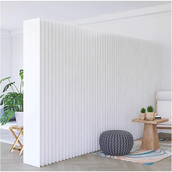 Room Dividers Folding Paper Screen Room Divider, Multifunctional Privacy Partition Screen, Home Office Interior Decoration Privacy Partition(3x2.4m/9.84x7.87ft)