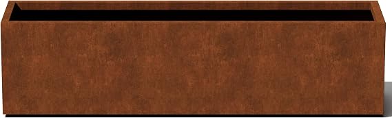 Veradek Corten Steel Series Window Box Planter