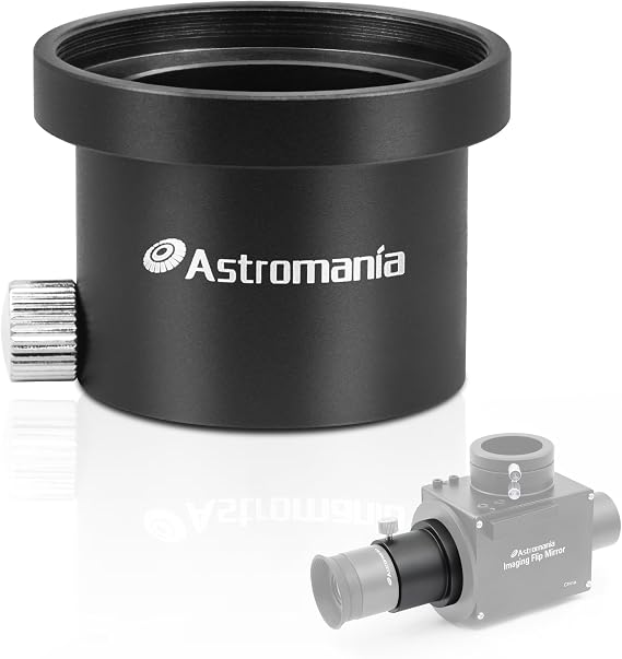 Astromania M42x0.75 Female Thread to 1.25 Inch Telescope Eyepiece Adapter | Aluminum Telescope Accessory, Fit Filter Wheel 1.25" Telescope Eyepiece, For Off-Axis Guider to Astrophotography Observation