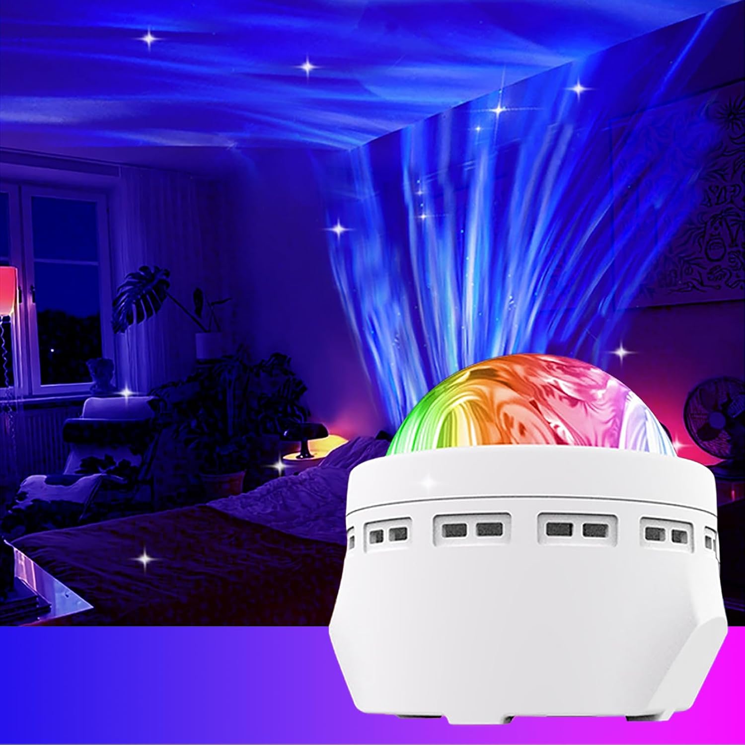 FlyEagle Star Projector, Galaxy Projector, Night Light Projector, LED Light Projector for Bedroom Planetarium Projector Space Projector for Adults Kids [Energy Class E]