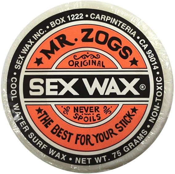 Mr Zogs Original Sexwax - Cool Water Temperature Coconut Scented (White)
