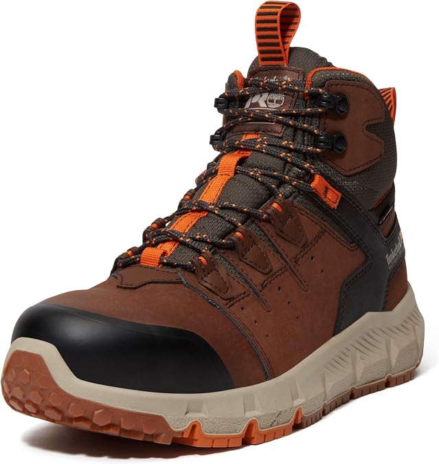 Timberland PRO Mens Tempe Alloy Safety Toe Waterproof Industrial Work Boot