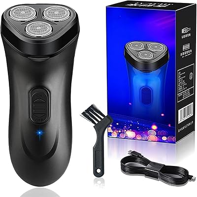 Electric Razor for Men,2025 New Upgrade Waterproof Rechargeable Cordless Wet Dry Shavers for Men,Portable Face Shaver,Electric Razor for Fathers Boyfriend Husbands