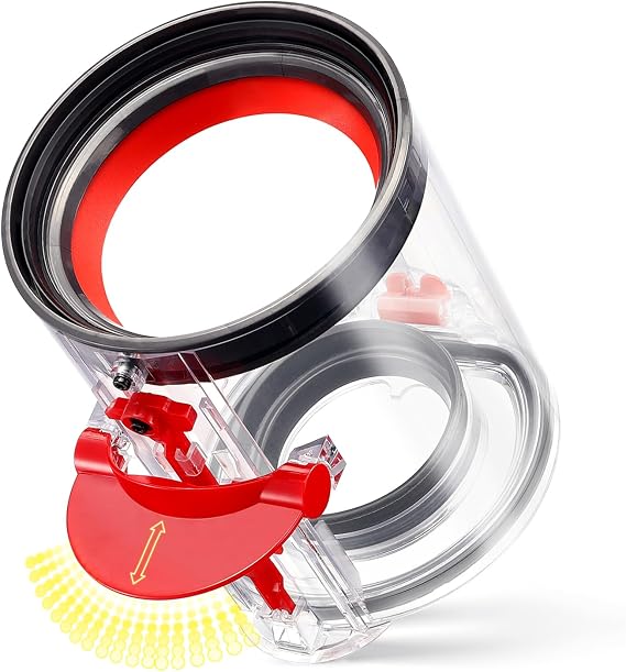 Upgraded Canister Compatible with Dyson V10 Vacuum Cleaner Bin Part