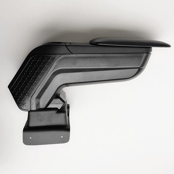 Car Center Console Automotive Storage Box Centre Arm Rest Fit Suzuki Jimny new 2019 2020 (Black with Grey line)
