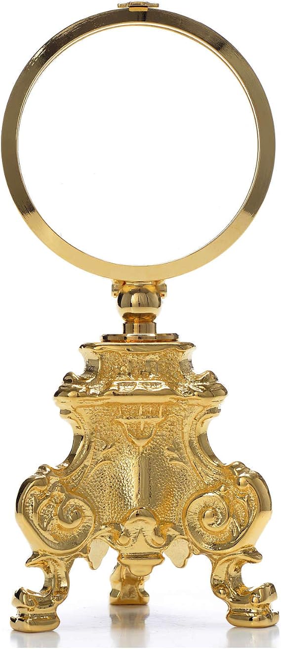Holyart Monstrances, Chapel monstrances, Reliquaries in Metal: Chapel Monstrance Eucharistic Host Display