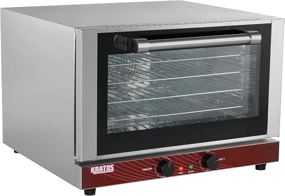 Kratos Commercial Countertop Oven | Half-Size Electric Convection Oven