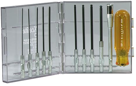 Xcelite 99PS40BP Ballpoint Allen Hex Screwdriver Set, 11-Piece