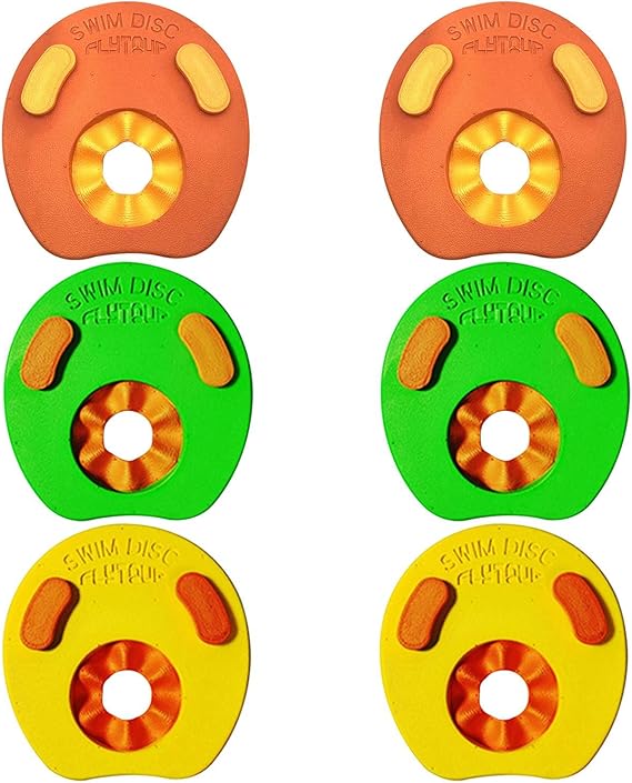 6 Kids Float Disc - Eva Foam Swim Arm Floaties, Baby Swimming Circles, Pool Supplies Kids Foam Armband Set