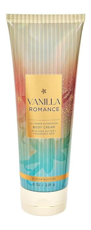 Vanilla Romance Scented Body Cream - Ultimate Hydration, 8 Oz - Moisturizing Skincare for Soft & Smooth Skin