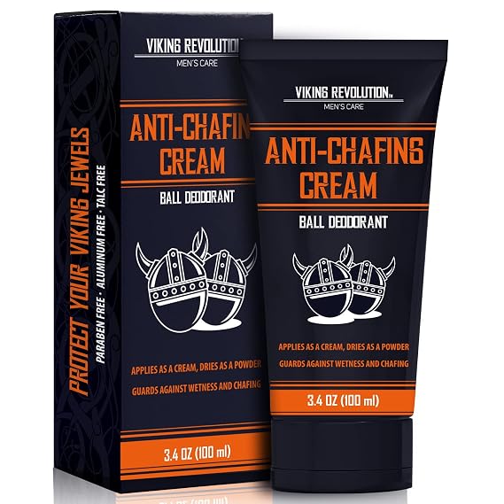 Viking Revolution Groin Deodorant & Anti-Chafing Cream - 3.4 oz