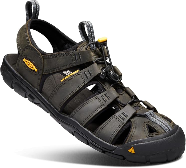 KEEN Men's Clearwater Cnx LeatherSandal