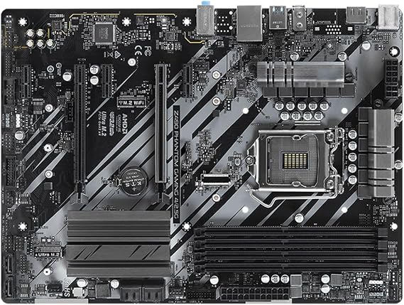Motherboard Fit for ASRock Z490 Phantom Gaming 4/2.5G Motherboard Support I9-10900K 10900F I7-10700F I5-10400F 10600K I3-10100F CPU DDR4 3200MHz ATX