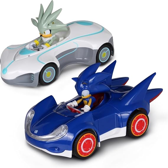 Sonic the Hedgehog Silver & Sonic Pull-Back Racers - 2-Pack