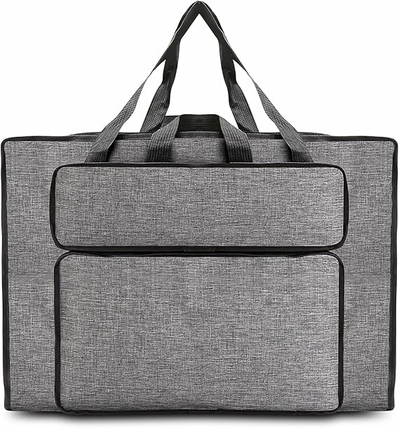 Drawing Bag A2 Transport Bag Waterproof A3 Art Folder Multifunctional Drawing Bag Drawing Board Bag with Handles Painting Children Artist Folder Lightweight Portfolios Storage Bag