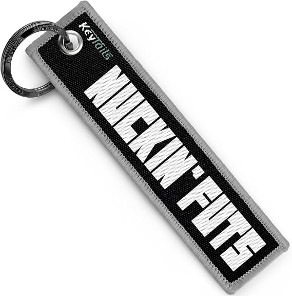KEYTAILS Keychains, Premium Quality Key Tag for Cars, Trucks, Motorcycle, Sportbike, Scooters, ATV, UTV [NUCKIN' FUTS]