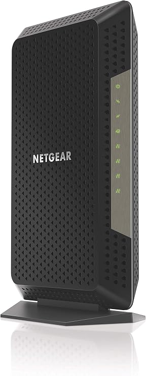 NETGEAR Nighthawk Cable Modem CM1200 - Compatible with All Cable Providers| For Cable Plans Up to 2 Gigabits | 4 x 1G Ethernet Ports | DOCSIS 3.1, Black (Renewed)