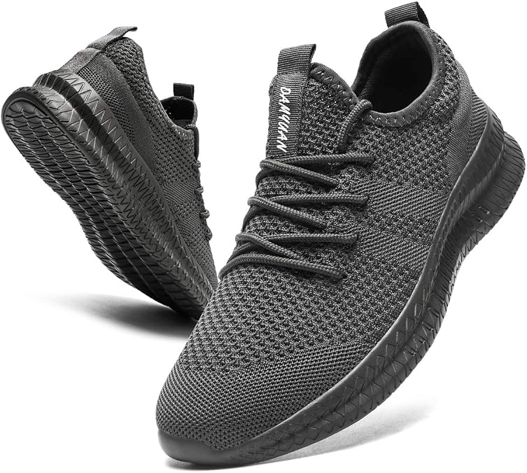 Men's Shoes Running Walking Sneakers Casual Tennis Slip on Shoes Lightweight Breathable Fashion Comfortable Workout Athletic for Gym Sport Shoe