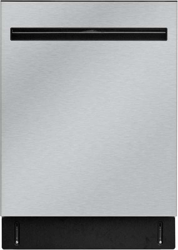 Kenmore 24" BuiltIn Dishwasher with 3 Racks, Stainless Steel Tub, Top Control, Energy Efficient, UltraQuiet 49 dBA, HighCapacity Dishwasher Stainless Steel