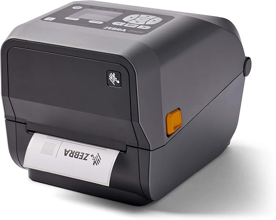 Zebra - ZD620t Thermal Transfer Desktop Printer with LCD screen - Print Width 4 in - 203 dpi - Interface: Ethernet, Serial, USB - ZD62142-T01F00EZ