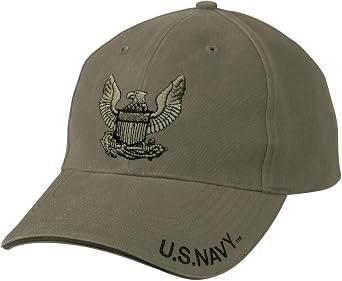 Rothco Vintage U.S. Navy Eagle Low Profile Cap Rugged Outdoor Baseball Hat