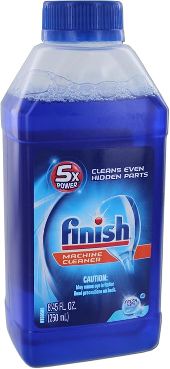Finish Dishwasher Cleaner, Liquid 8.45 oz (250 ml)