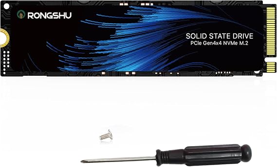 512GB NVMe SSD M.2 PCIe4.0 Gen 4×4, Up to 5,100 MB/s