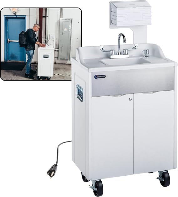 Ozark River Titan PRO 1 Outdoor Portable Sink w/Hot Water, Self Contained
