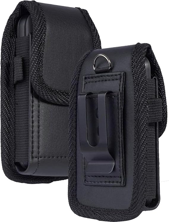 Flip Phone Case,with Belt Loop Clip Magnetic Closure Leather Wallet Case for Alcatel Go,TCL Flip 4/3, Blu Cingular Flex 2,Consumer Cellular IRIS, Nokia 2720 2760 2780,Leather