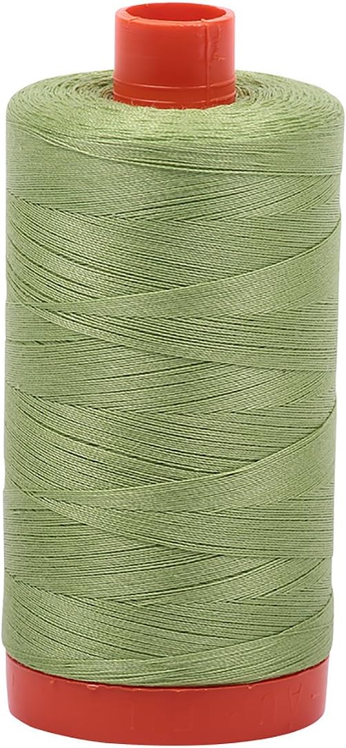 Aurifil A1050-2882 Solid 50wt 1422yds Light Fern Mako Cotton Thread