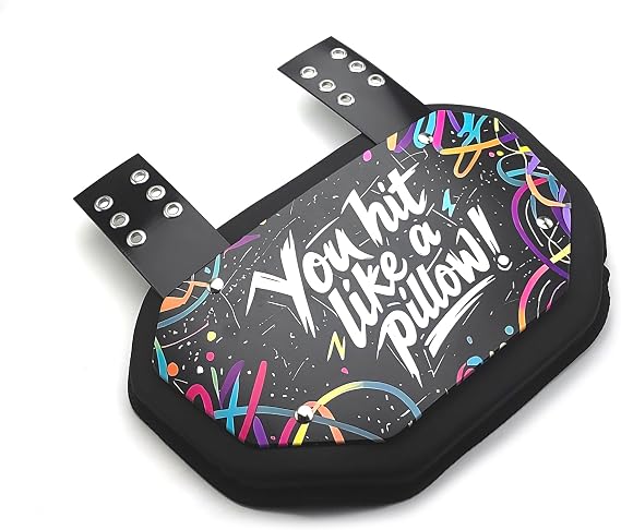 Pro Football Backplate Heavy Duty Spin Guard for Football Should Pads Lightweight & Breathable QB/RB Protection Fits Youth to Adult Players