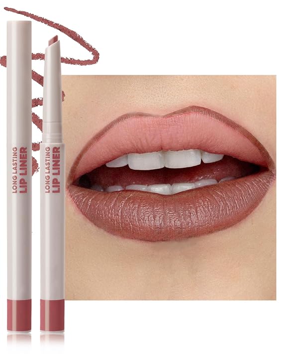 Nude Matte Lip Liner, Waterproof Lip Liner Pencil, Lips Makeup for Women