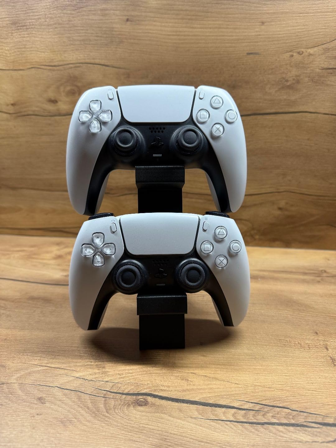 PS5 DualSense Game Handle Stand – 2’ Vertical Holder Black Color | 3D Printing, Stylish and Durable Design 20x15x4 cm