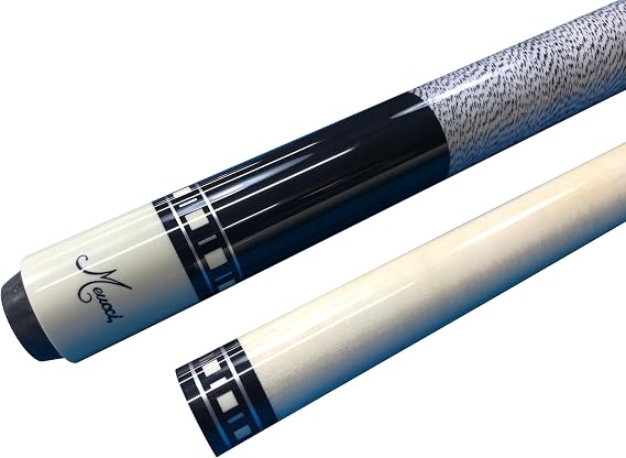 Meucci SB2-S Handcrafted Billiards Pool Cue Stick w/PRO Shaft - Smoke Grey Stain + Hard CASE